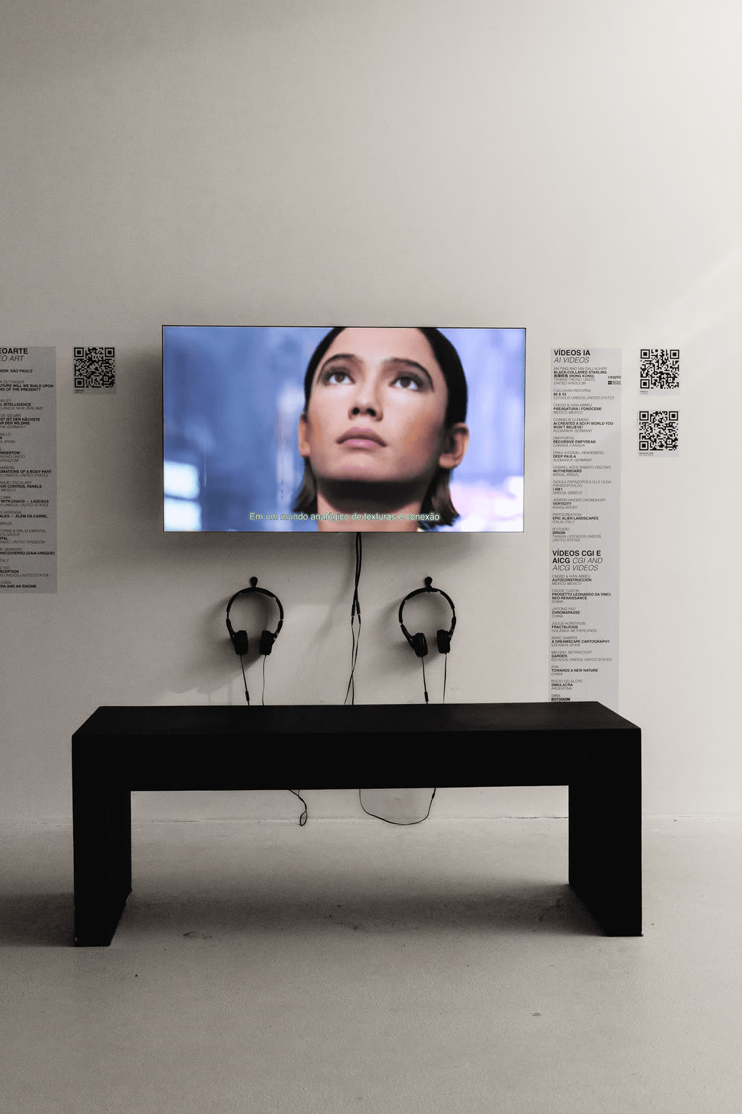 Simulacra, Installation view, FILE Festival, Centro Cultural FIESP, São Paulo, 2025
